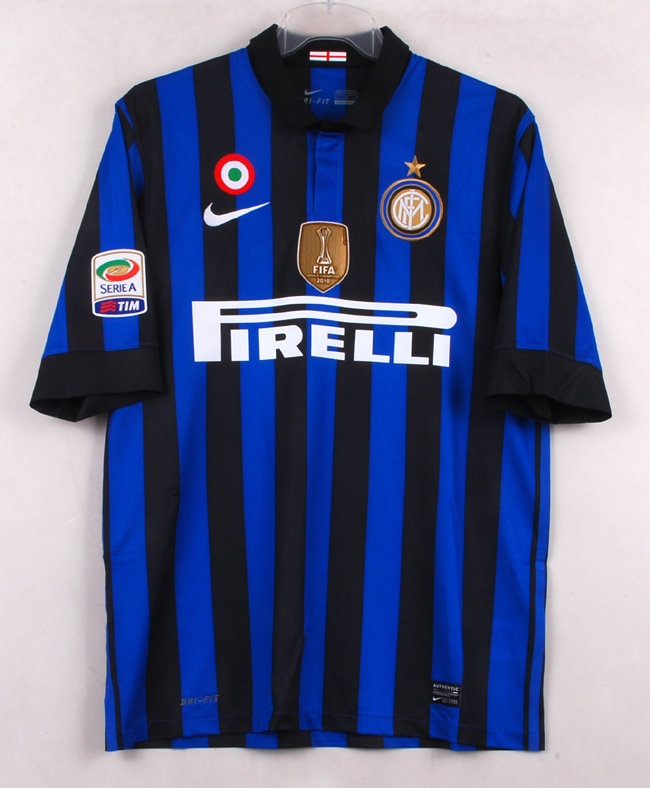 11-12インテル(H)#10 ヴェスレイ・スナイデル Sneijder 半袖 CL仕様 nike正規 M拍卖