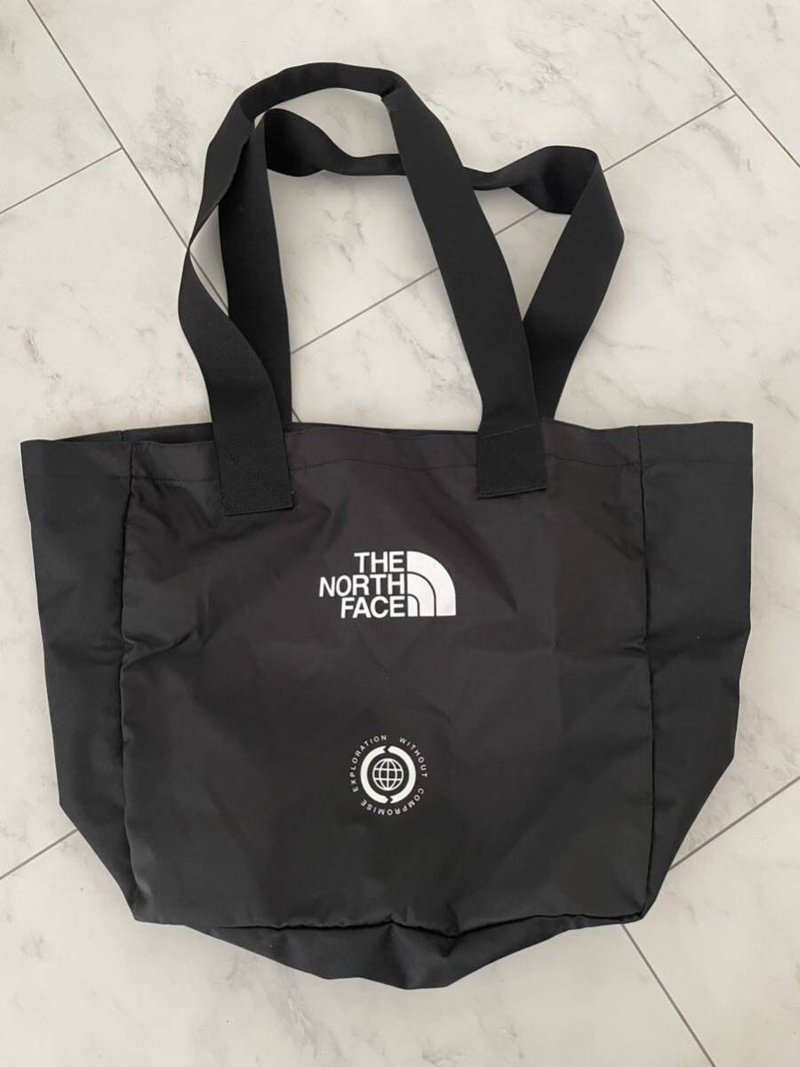 エコトートバッグ トートバッグ THE NORTH FACE ノースフェイス ブラック 黒 USA ハワイ 限定拍卖