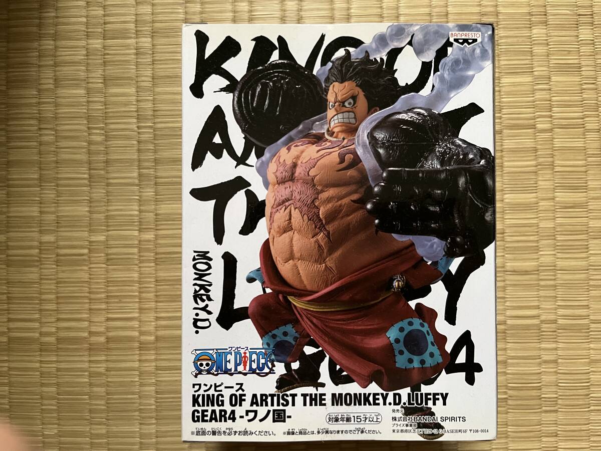 新品未開封品  ワンピース KING OF ARTIST THE 「モンキー・D・ルフィ  GEAR4ーワノ国ー」    拍卖