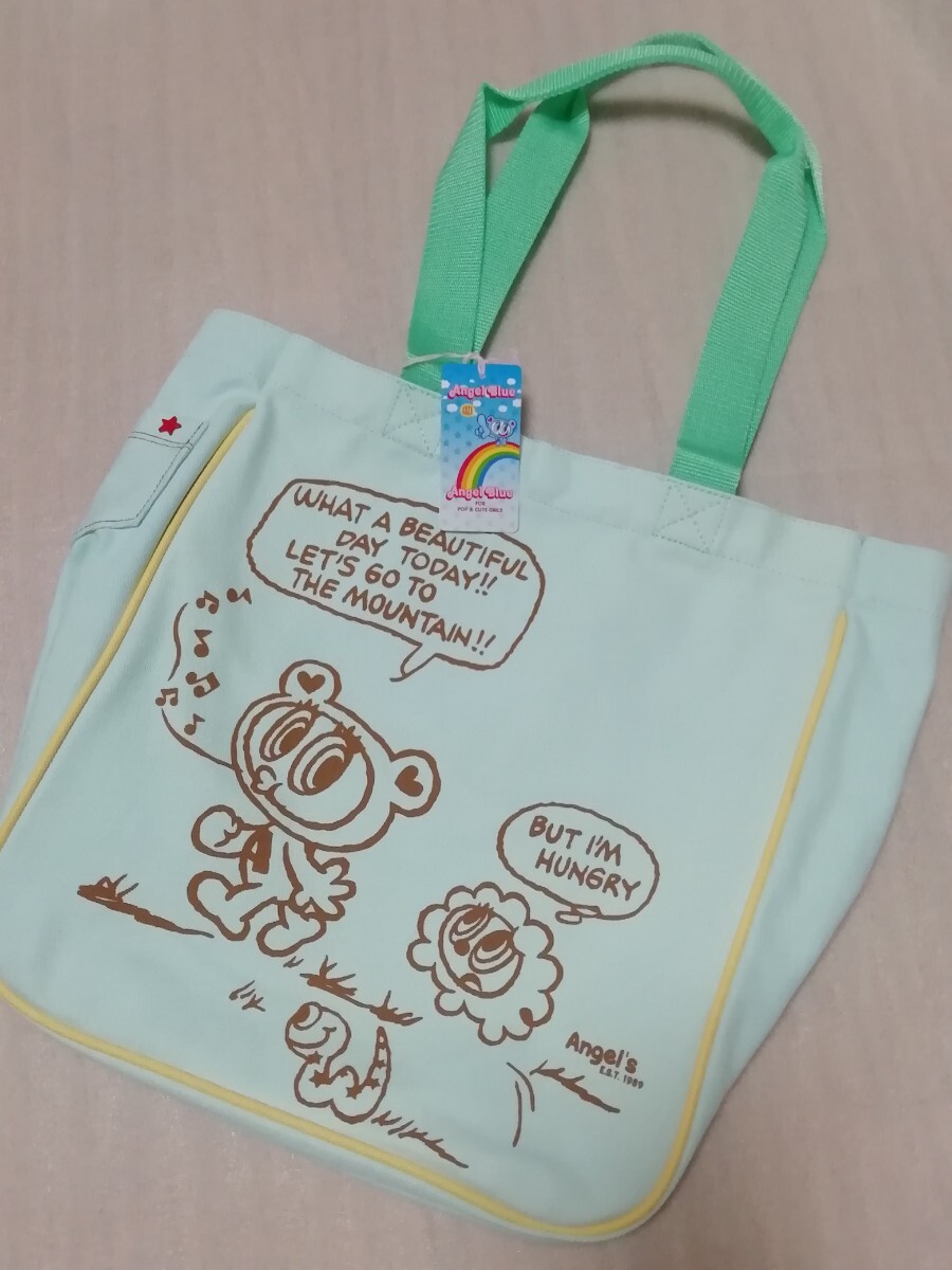 エンジェルブルー 中村くん キャンパストートバッグ☆ナカムラくん☆新品未使用 平成レトロ 当時物拍卖