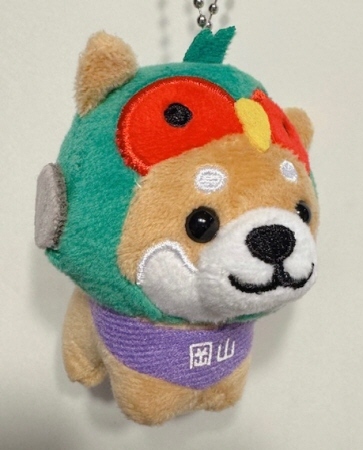 即決!岡山限定☆旅するマメしば☆「キジ」バージョン拍卖