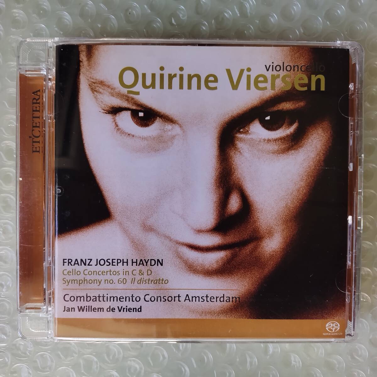 SACDハイブリッド ETCETERA キリーヌ・フィールセン/Quirine Viersen - ハイドン:チェロ協奏曲集 他 4枚同梱可能 d7B000JVSTDK拍卖