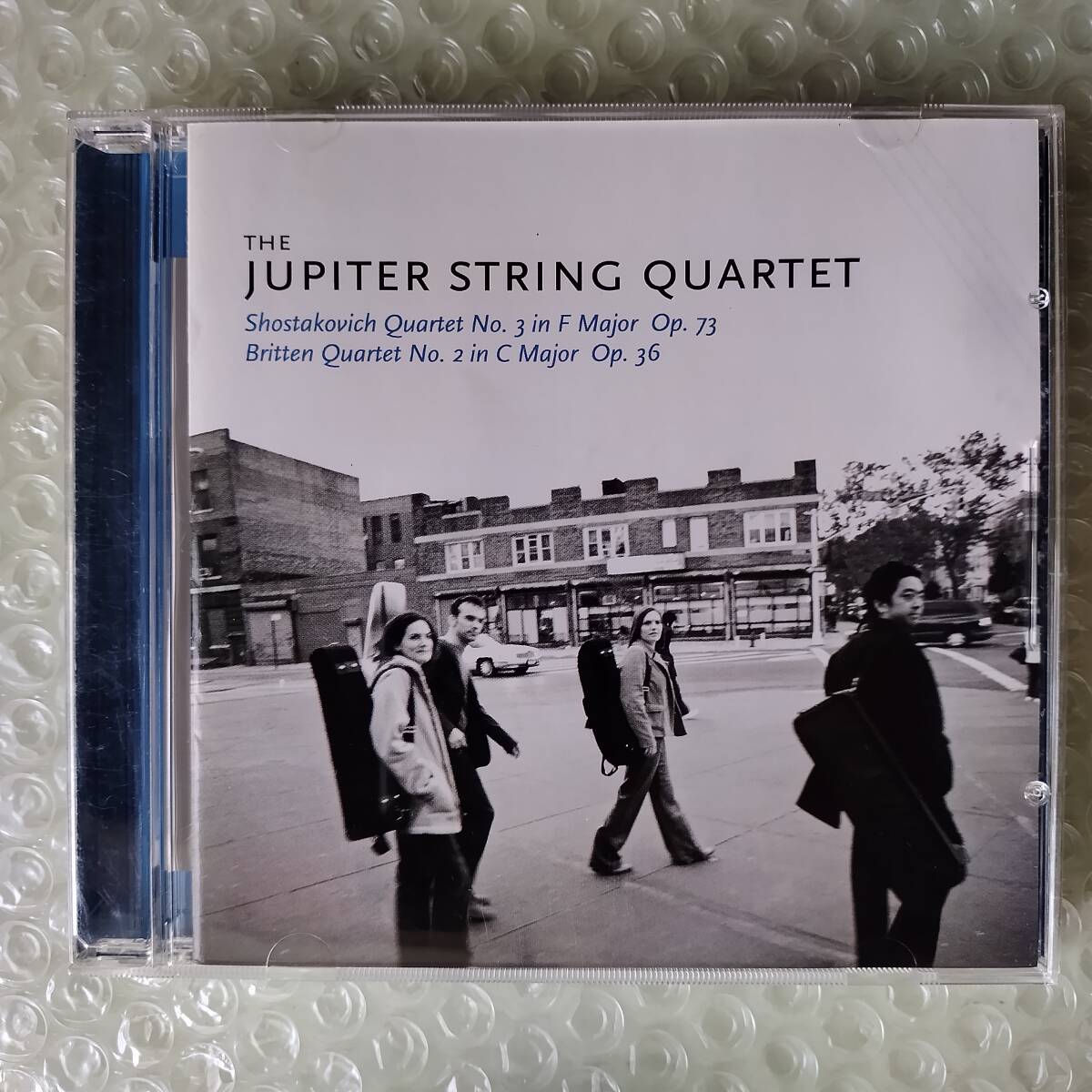 MARQUIS ジュピター弦楽四重奏団/Jupiter String Quartet - ショスタコーヴィチ & ブリテン:弦楽四重奏曲集 4枚同梱可能 c7B000WCBPPU拍卖
