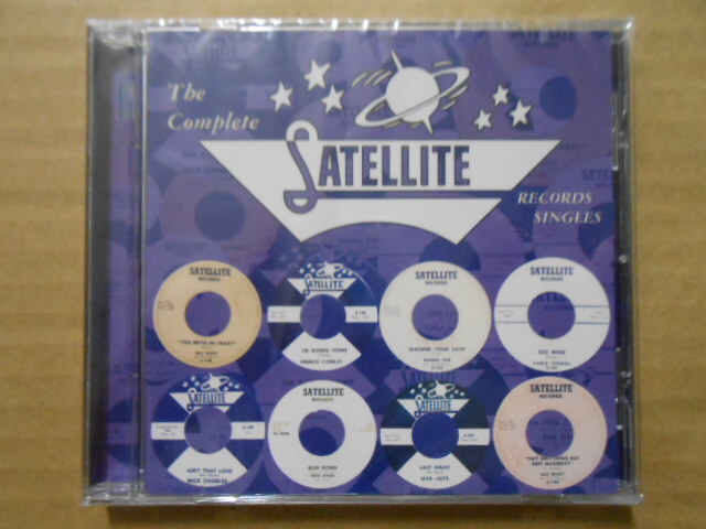 CD Various Artists 「THE COMPLETE SATELLITE RECORDS SINGLES」 輸入盤 716882 UK製 全32曲 シュリンク付き 美盤 ライナーノーツは綺麗拍卖