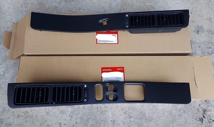 新品未使用 純正 ホンダ NSX NA1 NA2 ドアーアウトレット エアコン 吹き出しパネル 左右セット カバー 内装 A0155-1拍卖