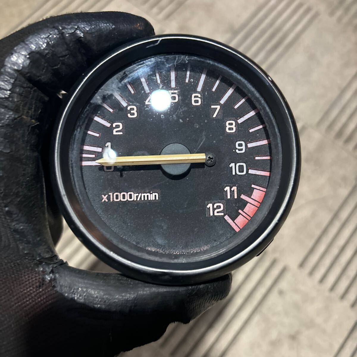 く RZ125 タコメーター 色褪せ拍卖