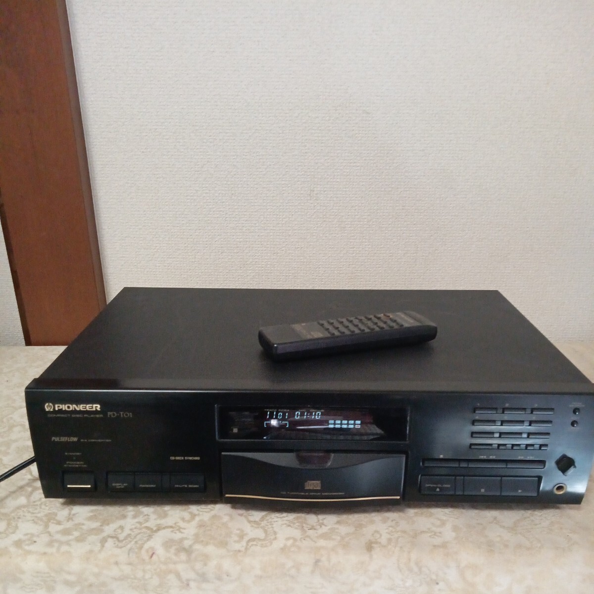 Pioneer パイオニア PD-T01 ターンテーブル方式を採用したCDプレイヤー拍卖