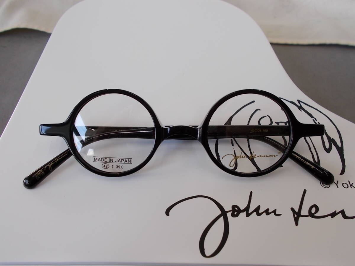 ジョンレノン John Lennon 丸眼鏡フレーム JL-6017-1 お洒落! Made in Japan拍卖