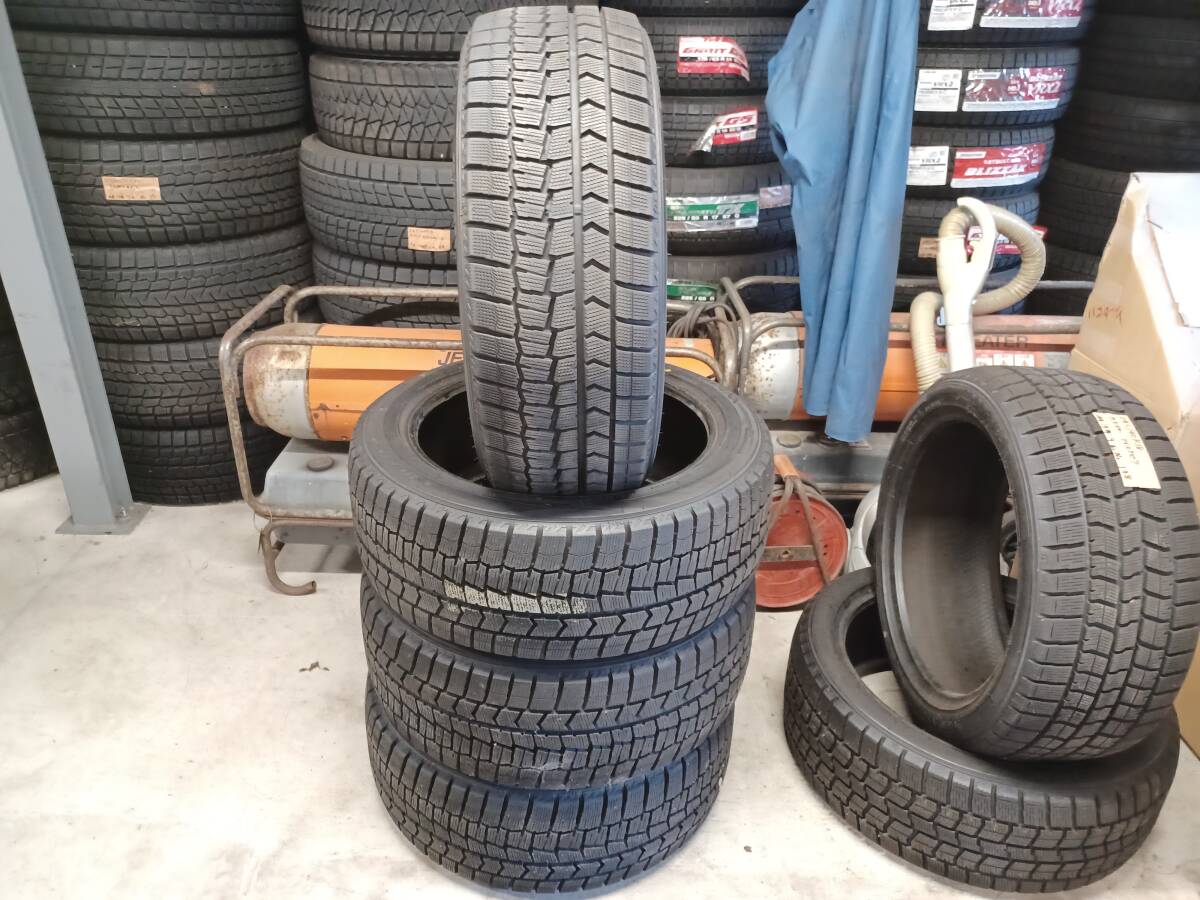 235/45R18 ダンロップ ウィンターマックス WM02 9山 No.137拍卖