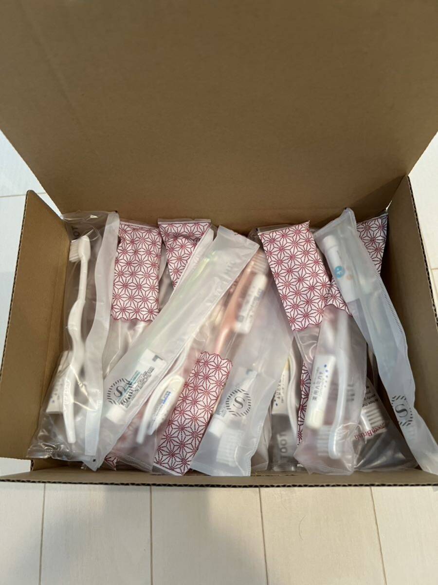 アメニティ 歯ブラシセット58本拍卖