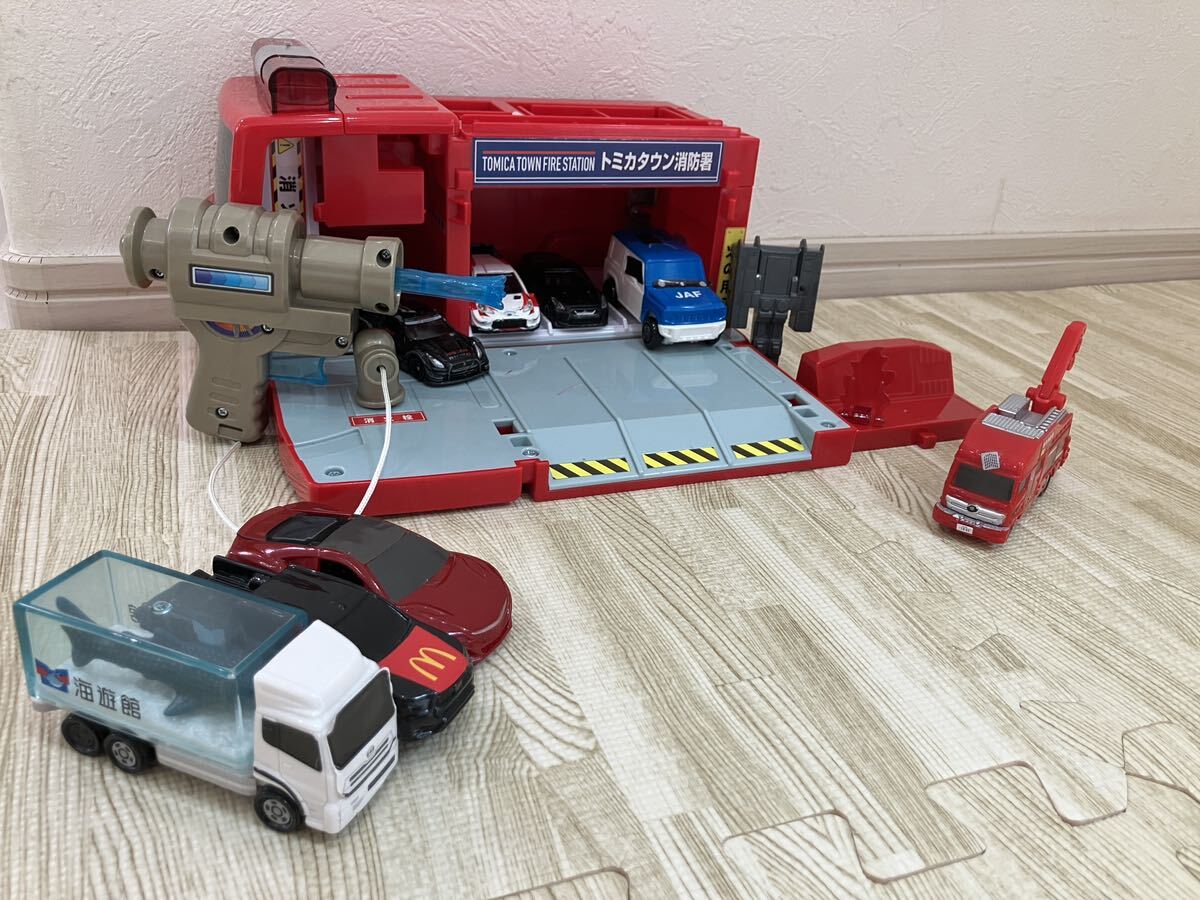 【現物】トミカセット(消防車、車、おもちゃ、こども)拍卖