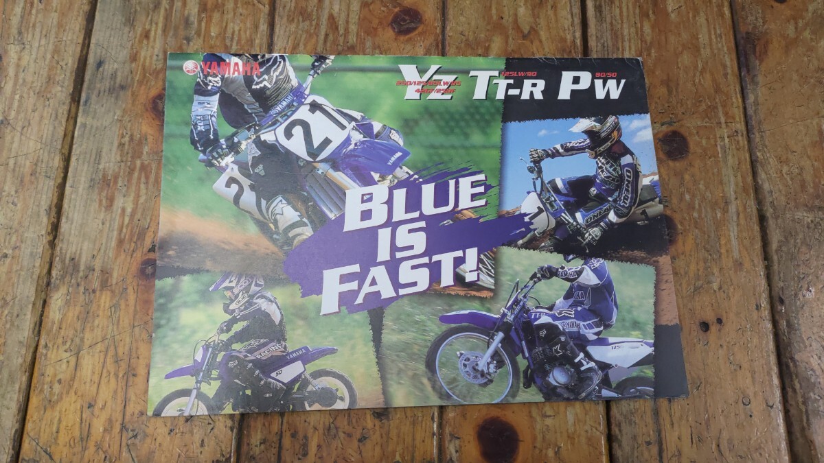 ヤマハ 2001年6月モトクロッサーカタログ YZ/TT-R/PW拍卖