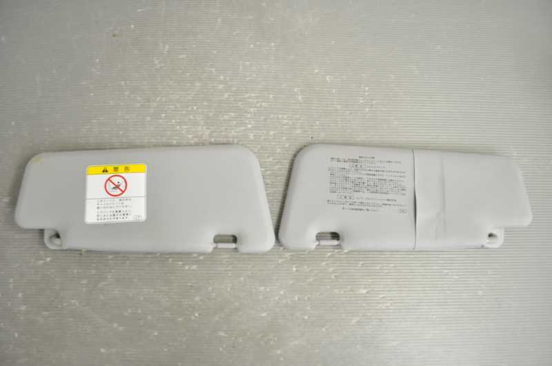 ミライース L (LA300S) 破損無 取付OK サンバイザー バニティミラー 左右set 運転席 助手席 右 左 s015046拍卖