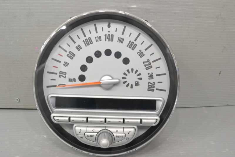 ミニクーパー クラブマン R55 前期 (ML16) 純正 破損無 取付OK 動作保証 スピードメーター 122911km 9 189 504-04 k085710拍卖