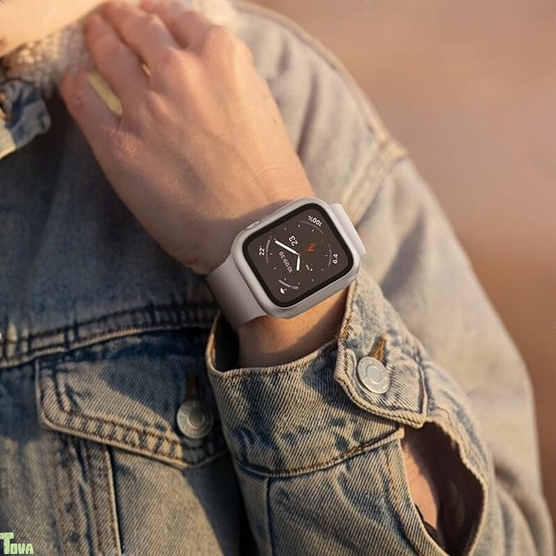 スターライト 42mm 硬質PC 一体型 強化ガラス スクリーン 硬度9H アップル ウォッチ Apple Watch Series 10 耐衝撃 全面保護 ケース カバー拍卖