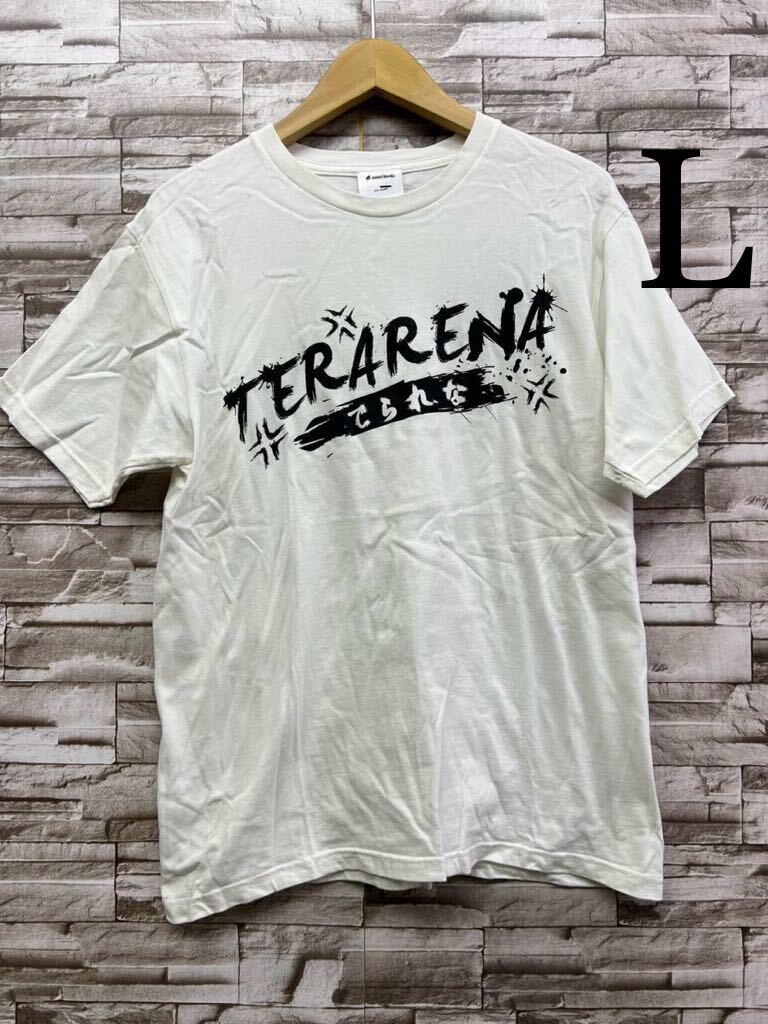 L アメトーク ホワイト 半袖Tシャツ 半袖 Tシャツ カットソー トップス拍卖