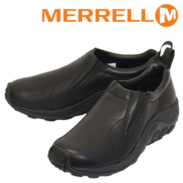 MERRELL(メレル) メンズ J017199 JUNGLE MOC ジャングルモック LEATHER 2 レザーシューズ BLACK MRL133 約27.5cm拍卖