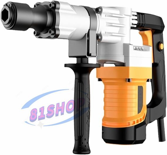 「81SHOP」電気ハンマ はつり 高出力コンクリート 地麺打ち 壁壊す収納ケース付属 スロット 専用工具拍卖