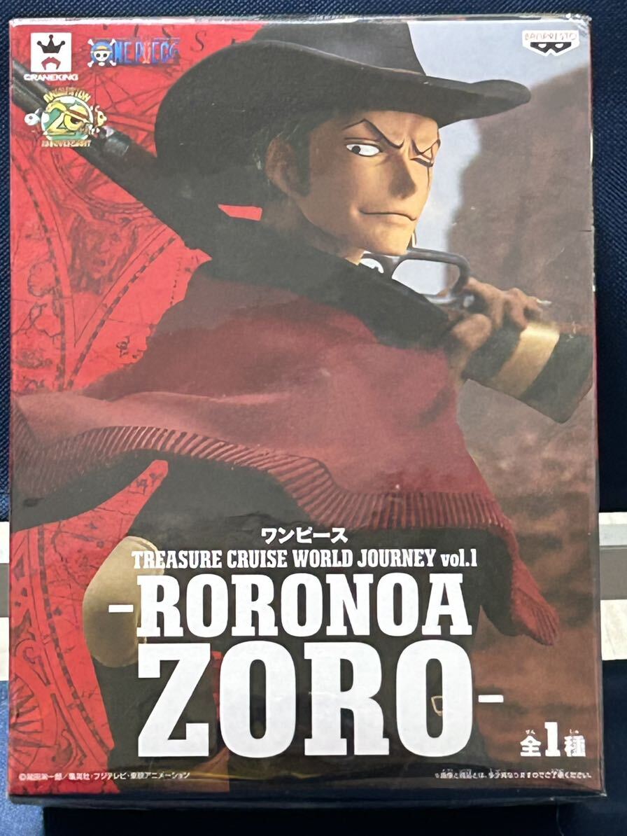 新品・未開封【ロロノア・ゾロ】ワンピース TREASURE CRUISE WORLD JOURNEY vol.1 RORONOA ZORO フィギュア拍卖