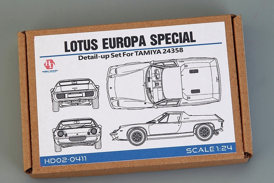 ホビーデザイン HD02-0411 1/24 ロータス ヨーロッパ スペシャル ディティールアップセット ディティールアップセット(タミヤ24358用)拍卖