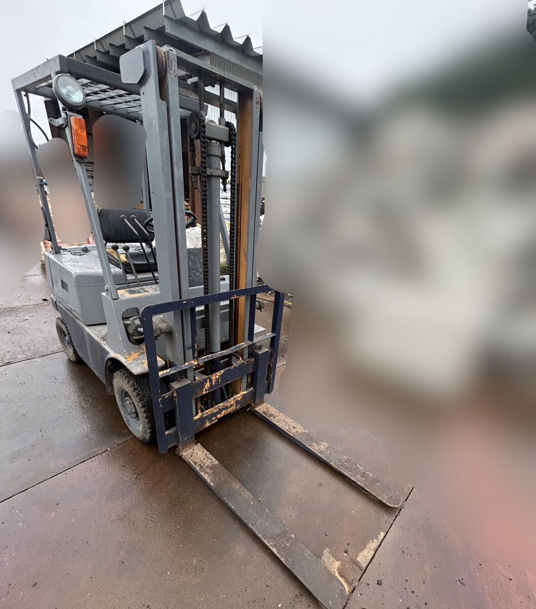 フォークリフト ガソリン 三菱 MITSUBISHI 手渡しのみ 山形発 ブレーキ故障 現状品拍卖