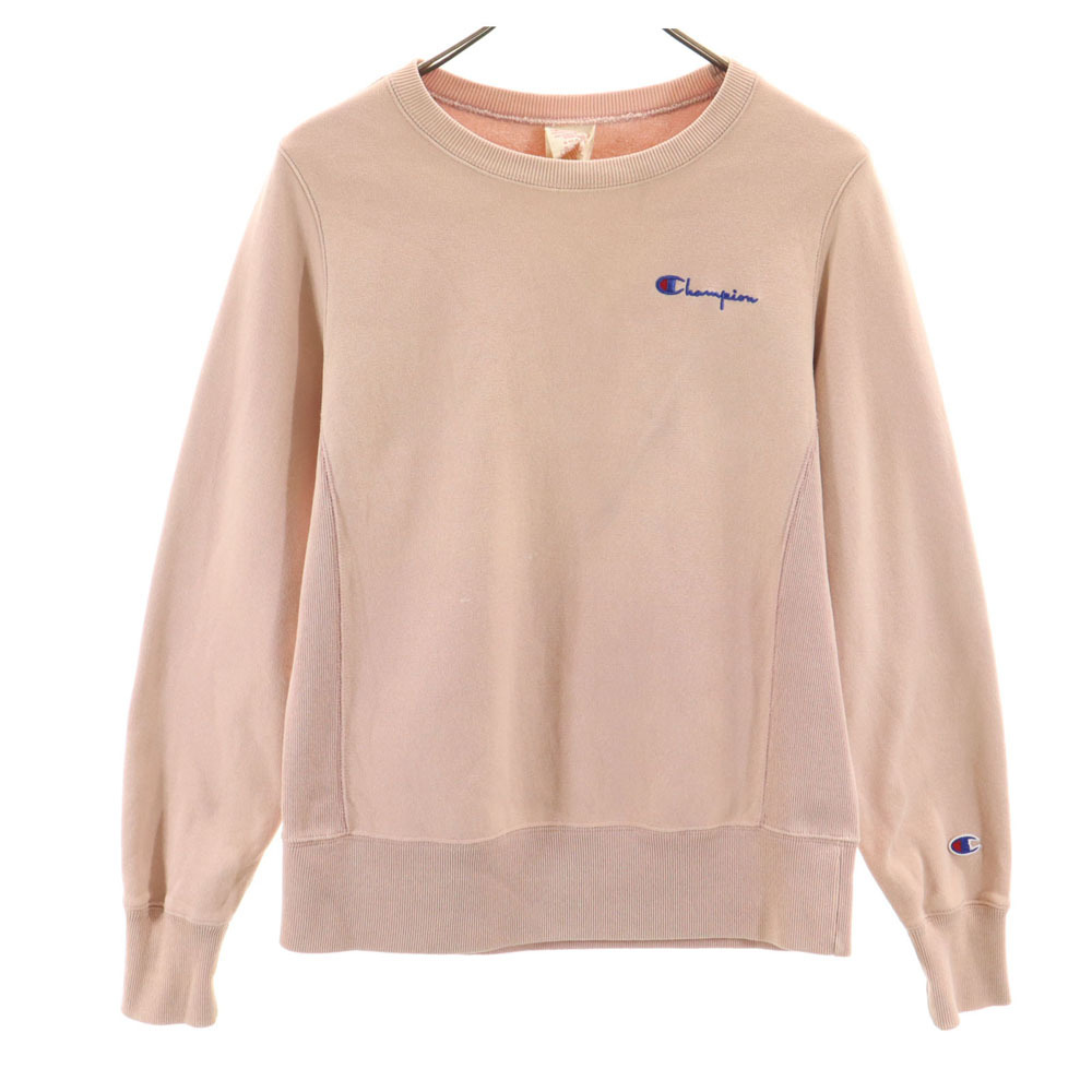 チャンピオン 長袖 リバースウィーブ スウェット トレーナー S ダスティピンク Champion 裏起毛 メンズ拍卖