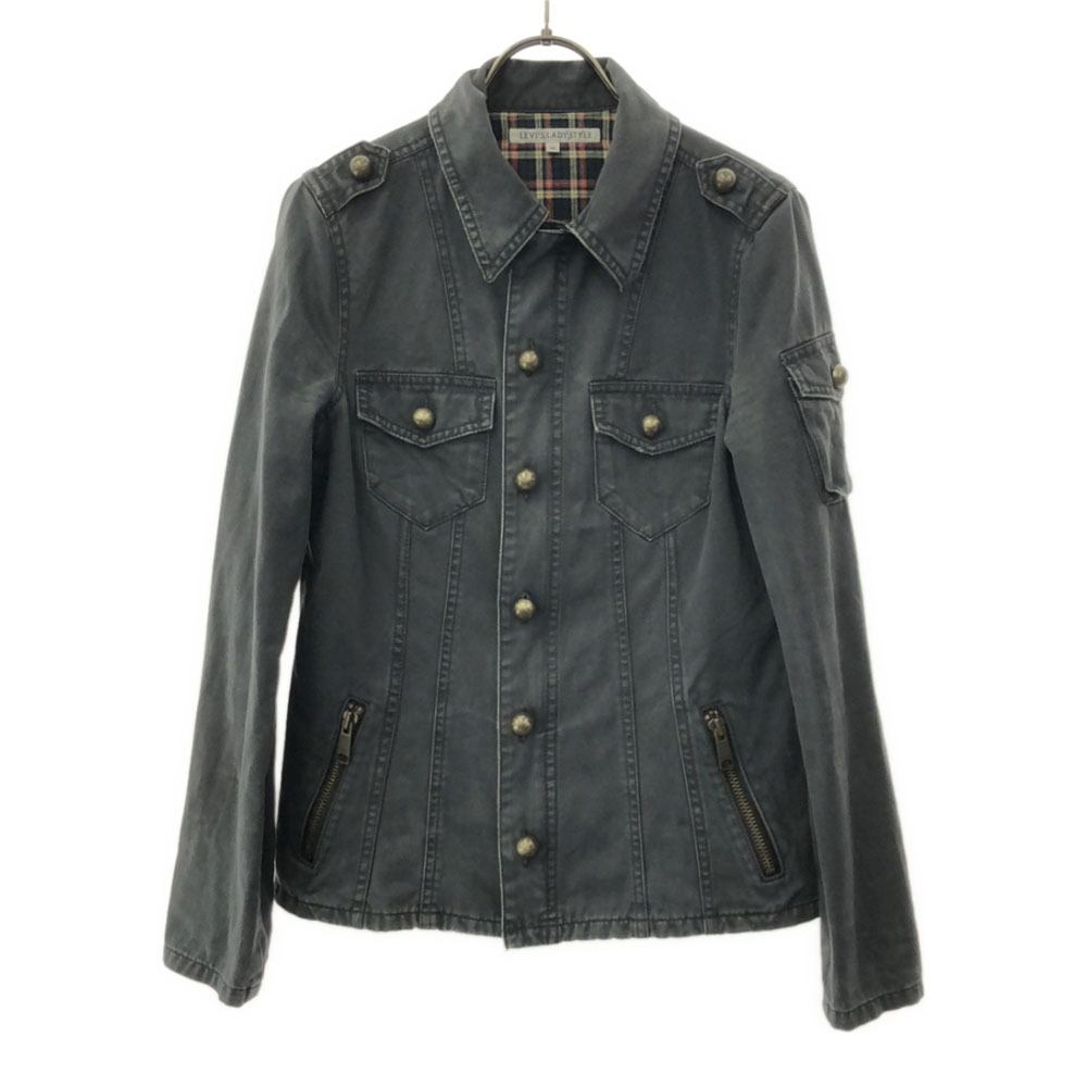リーバイス ミリタリージャケット M グレー系 Levi's レディースタイル LADY STYLE レディース拍卖
