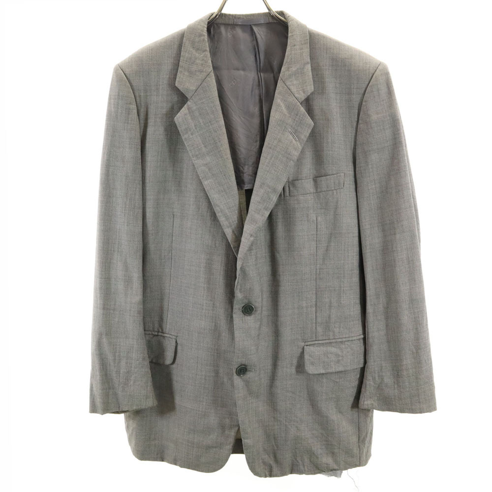 クリスチャンディオール 90s ウール オールド テーラードジャケット グレー Christian Dior MONSIEUR メンズ拍卖