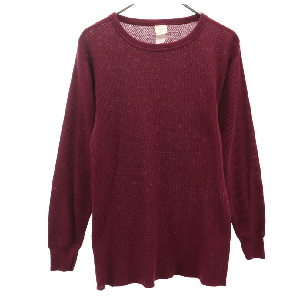 ノースウエスト テリトリーズ 90s オールド 長袖 サーマル Tシャツ XL パープル NORTHWEST TERRITORY ロンT メンズ拍卖