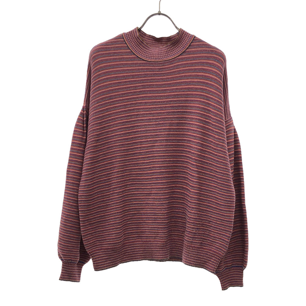 マッキントッシュフィロソフィー 三陽商会 マルチボーダー 長袖 ハイネック ニット 2 MACKINTOSH PHILOSOPHY セーター レディース拍卖