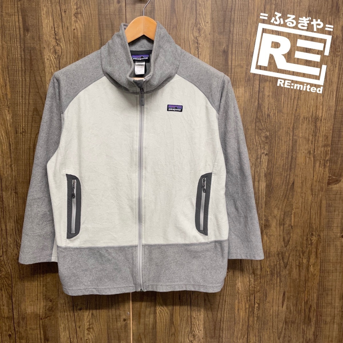 古着 レディースXL patagonia パタゴニア フリースジャケット ブルゾン アウトドア 3770拍卖