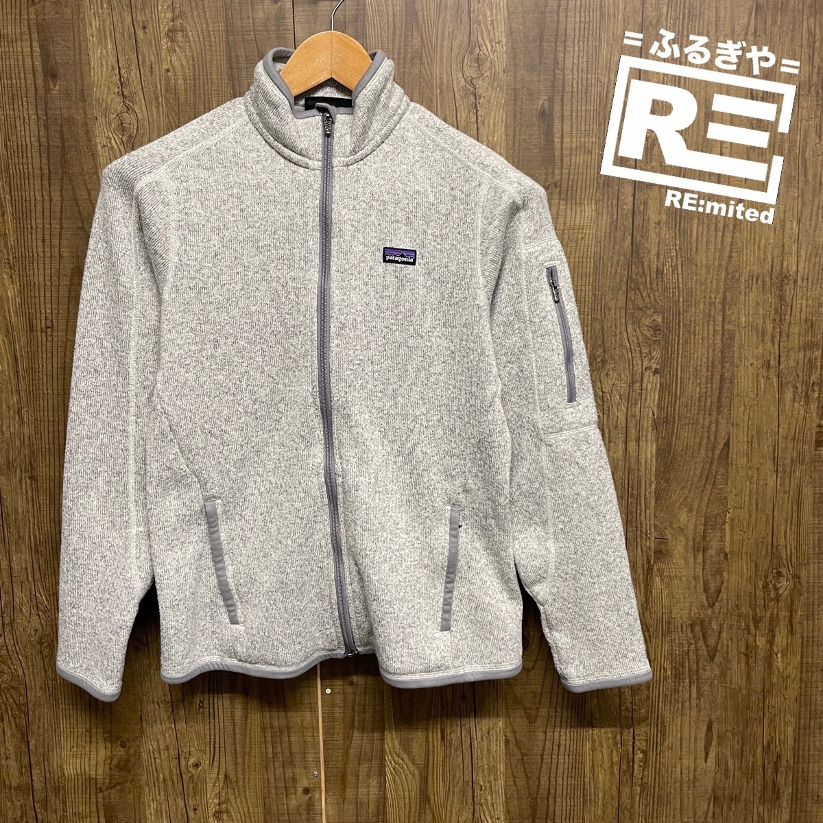 古着 S patagonia パタゴニア ベターセーター フリースジャケット フルジップ 3998拍卖