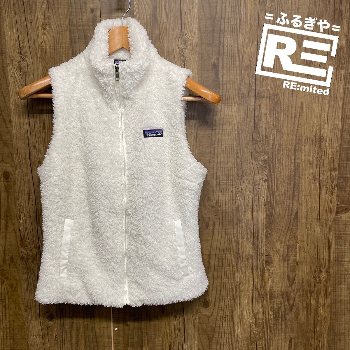 古着 レディースS相当 patagonia パタゴニア ロスガトスベスト フリース 3826拍卖