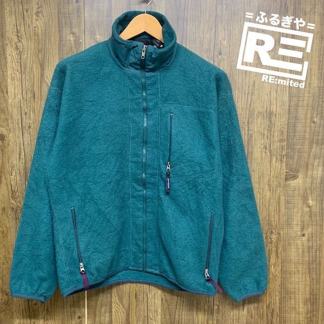 古着 M patagonia パタゴニア フリースジャケット ブルゾン アウトドア USA製 1885拍卖