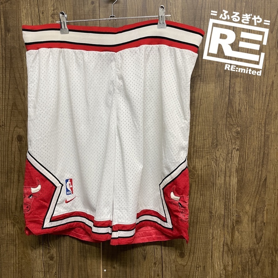 古着 XL NIKEナイキ BULLS ブルズ ジャージ ハーフパンツ NBA 4049拍卖