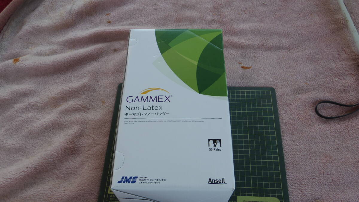 新品 JMS 手術用ゴム手袋 Gammmex Non-Latex ガメックス ダーマプレンノーパウダー ノンラテックス サイズ8 50枚 医療器具 手術 拍卖