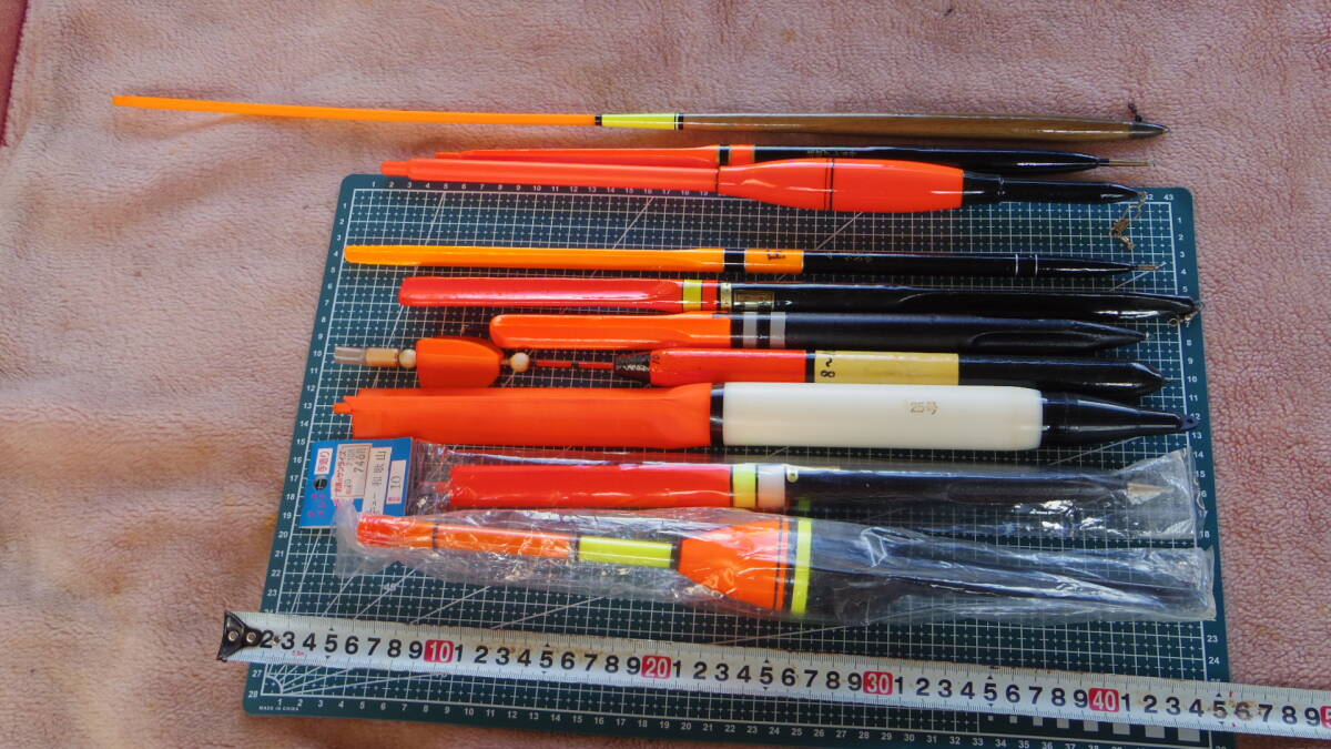 ③遠流しウキ 羽根ウキ 遠投ウキ ブダイウキ カゴ釣り 計10本拍卖