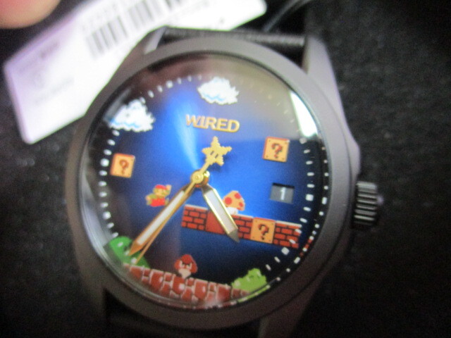 新品 未使用品 マリオ 時計 セイコー 正規品 任天堂 MARIO 腕時計 限定品 入手困難 廃版 SEIKO *電池切れの為、動作未確認拍卖