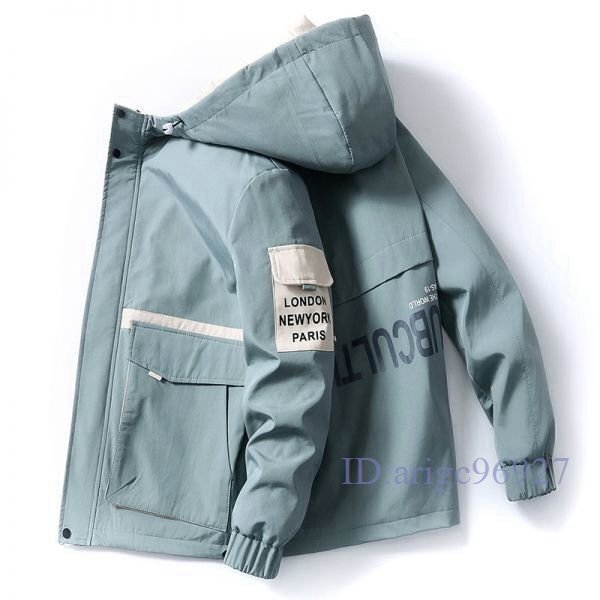 M474★新品 メンズ 男性 ジャケット コート アウター フード カジュアル スタイリッシュ トレンディ拍卖