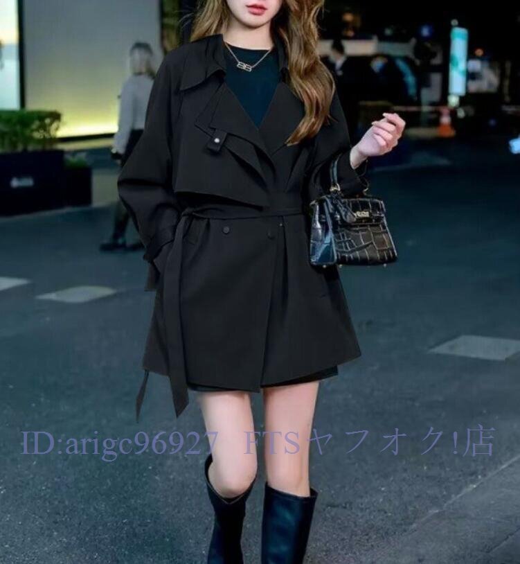 A7333★新品レディースコート スプリングコート ジャケット アウター ショートコート ロング トレンチコート スプリングコート春コート拍卖