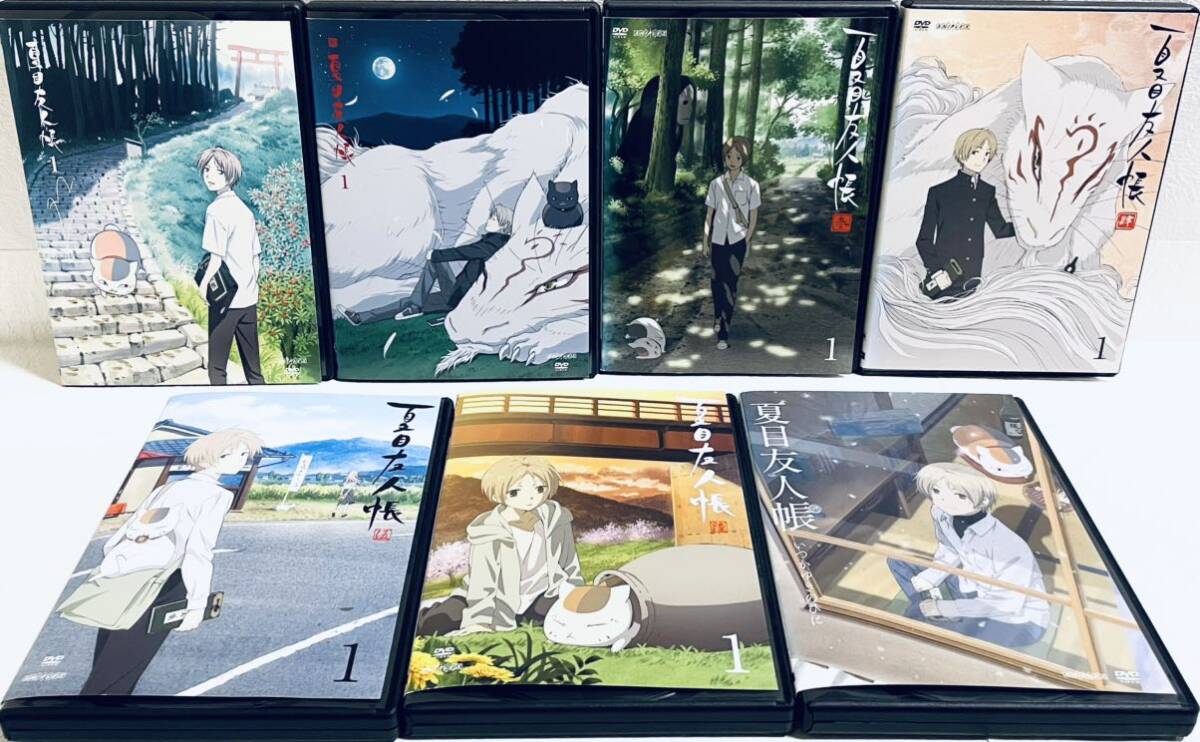 夏目友人帳 1期-6期+劇場版2枚+OVA1枚 全33枚 レンタル版DVD 全巻セット拍卖