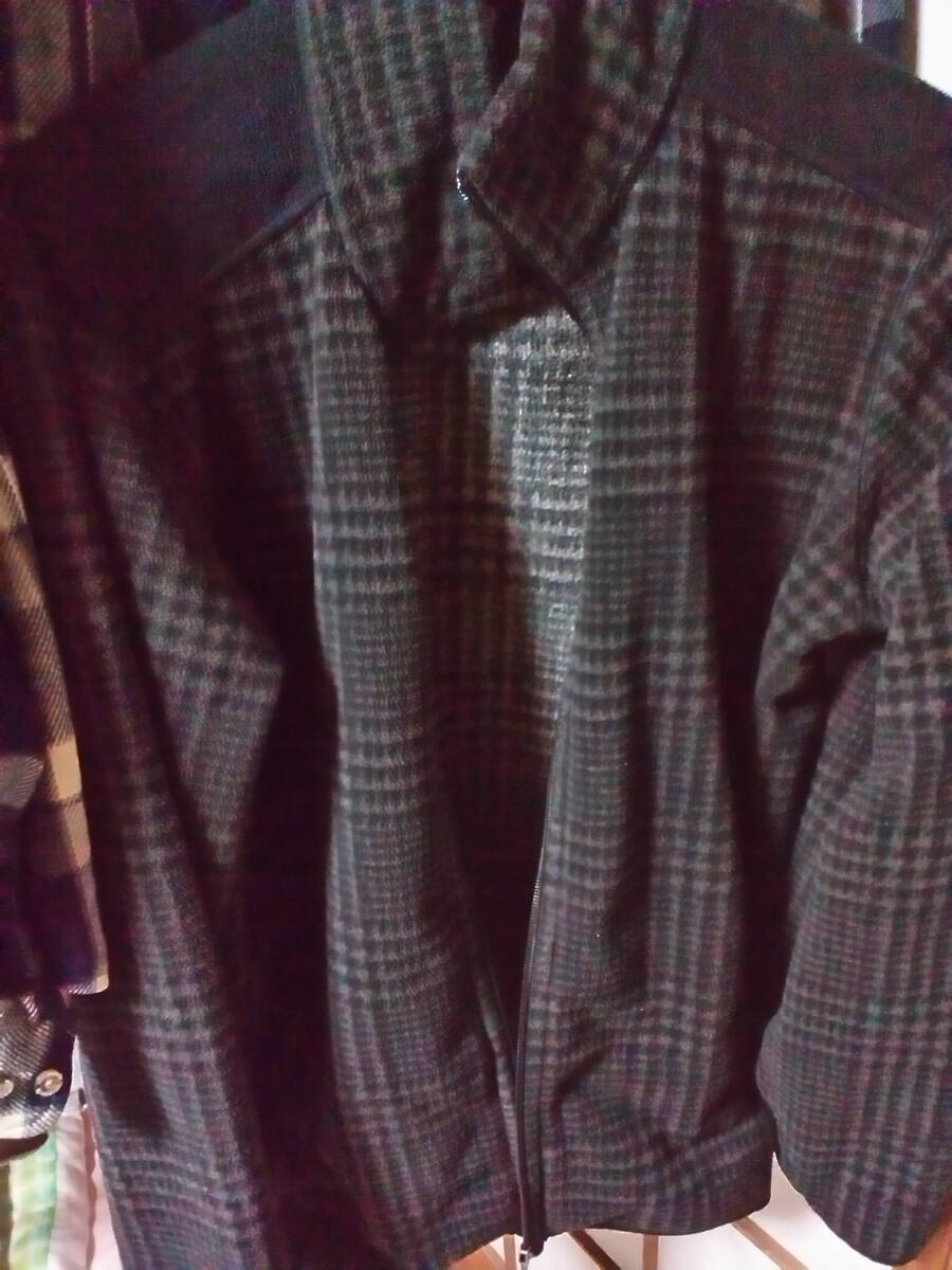 【UNIQLO】『ユニクロ フリースフルジップジャケット チェック M 黒』拍卖