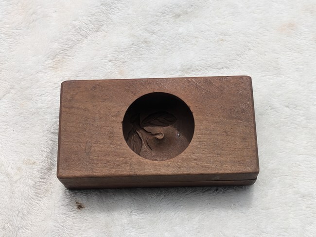 和菓子 木型 りんご W180×D95×H50mm拍卖