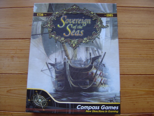 CompassGames Sovereign of the Seas ルール和訳付 未カット未使用 着払発送拍卖