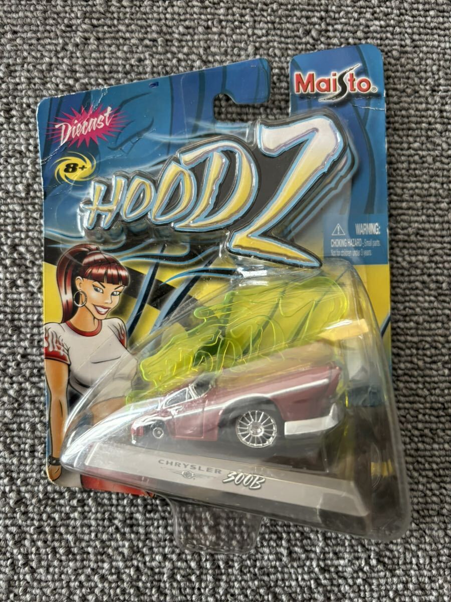 Maisto マイスト HOODZ Diecast Chrysler 300B ローライダー (検索用ワード)ミニカー ・ホットウィール拍卖