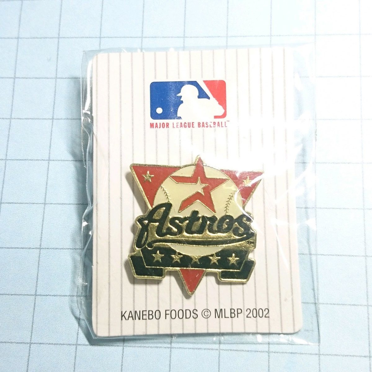 送料無料)未開封 メジャーリーグ ピンバッジ ヒューストン アストロズ A02482拍卖