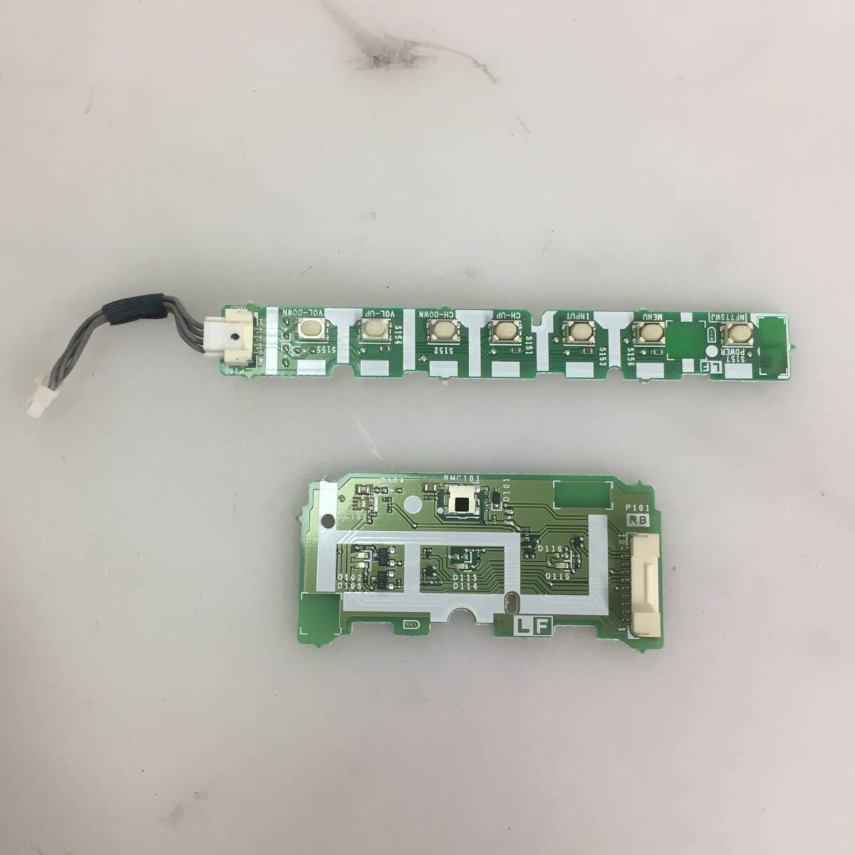 □SHARP AQUOS 液晶テレビ リモコン受光部+電源スイッチ セット LC-24K7 LC-22K7 LC-19K7拍卖