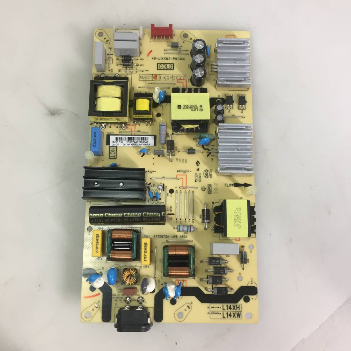 □TCL 43型 液晶テレビ 43P8B 電源基板拍卖