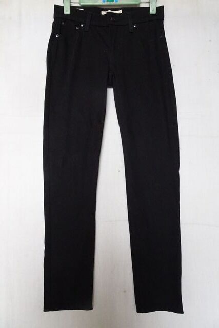 Levi's PREMIUM/リーバイス/スキニーパンツ/BORROWED FROM THE BOYS/スリムフィット/ジップフライ/黒/ブラック/23インチ(9/25R6)拍卖