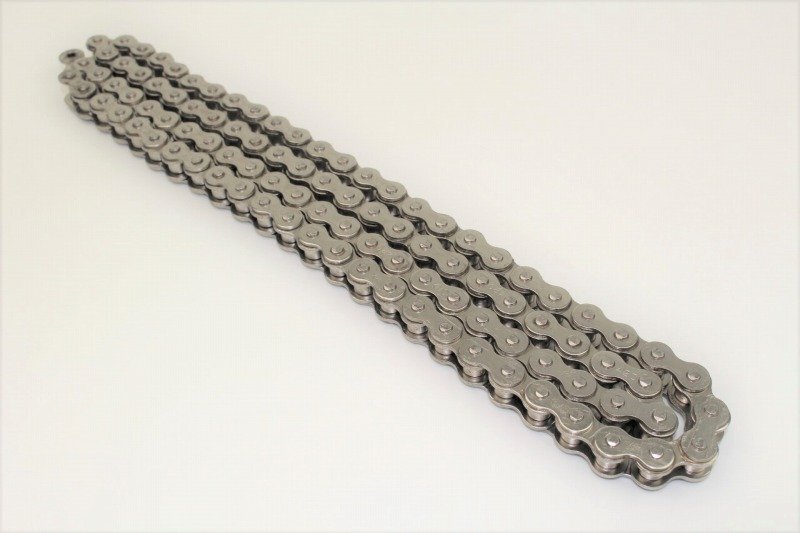 ストリートスポーツドライブチェーン 420-120L ニッケルクローム(シルバー) モンキー/ゴリラ/ダックス/シャリーなど汎用拍卖
